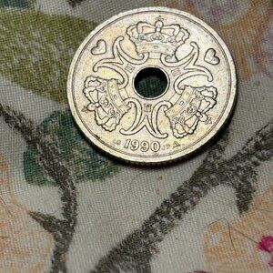 Denmark 5 Kroner 1990 Queen Margrethe II Circulated World Coin
